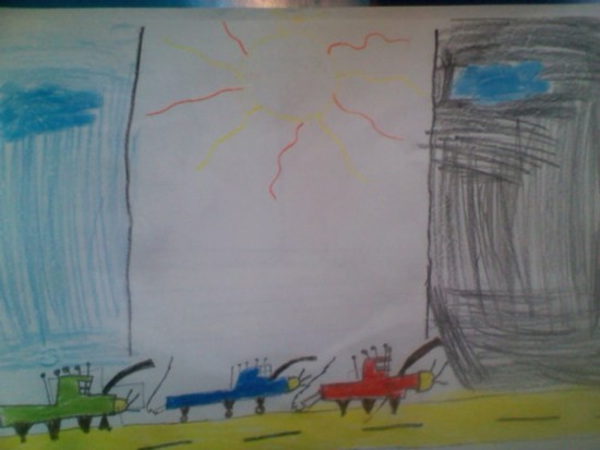 نقاشی در مورد آلودگی صوتی برای کودکان
